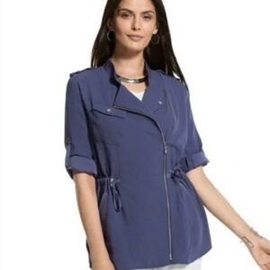 Chico's Sheer Utility Jacket Size 0 = S/6